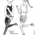 Women working out