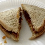peanut butter sandwich by Susie The Busy Woman on www.thebusywoman.com