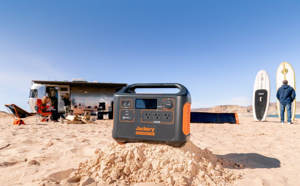 Jackery solar generator on thebusywoman.com